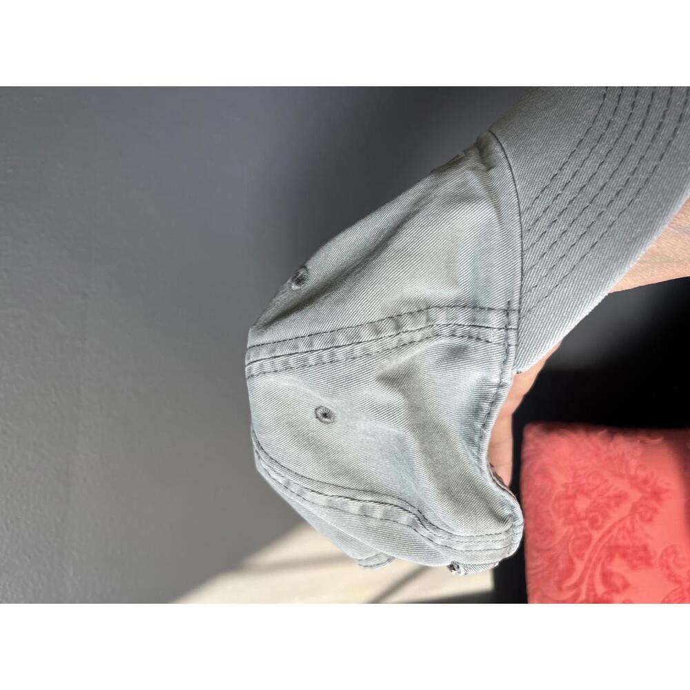 Life is Good Gray Cotton Cap - Mountain Design - Picture 3 of 6